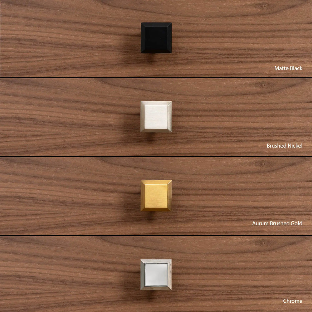 
                  
                    Austin 36" American Black Walnut Bathroom Vanity, Left Sink - Teodor Vanities United States
                  
                