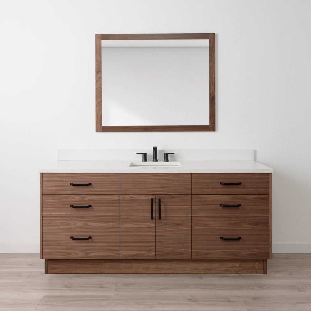 
                  
                    Austin Stainless SLIM 72" American Black Walnut Bathroom Vanity Teodor Bathroom Vanity United States
                  
                