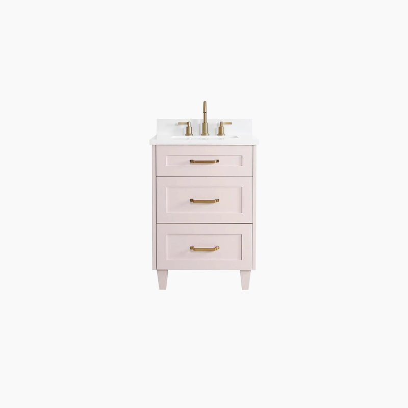 Bridgeport 24" Champagne Pink Bathroom Vanity