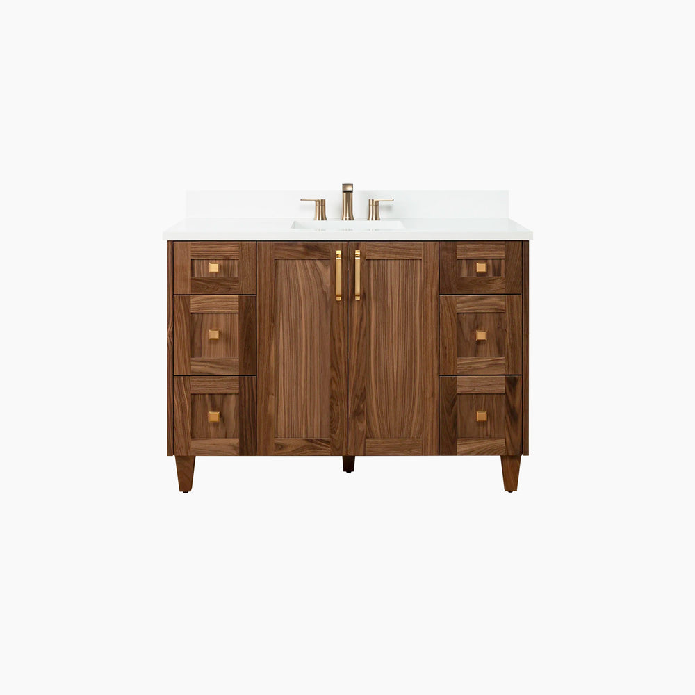 
                  
                    Bridgeport 48" American Black Walnut Bathroom Vanity
                  
                