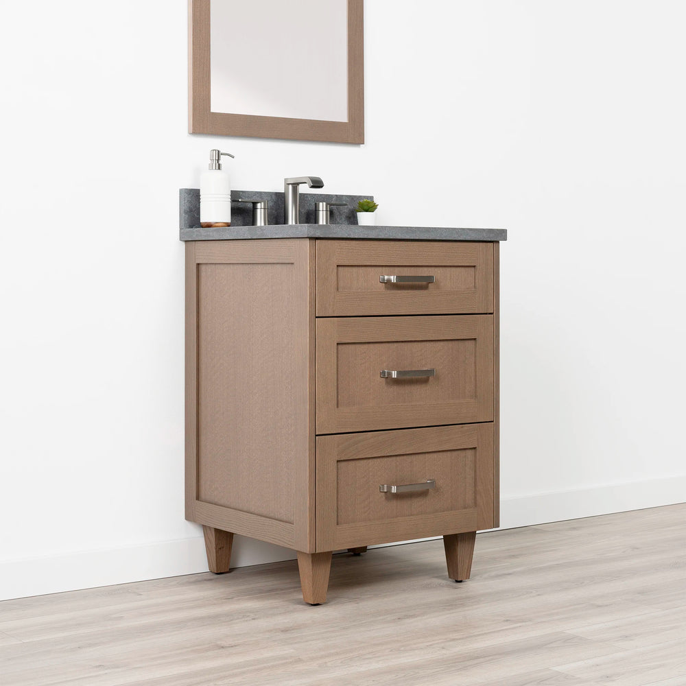 
                  
                    Bridgeport 24" Almond Coast Bathroom Vanity - All Drawers
                  
                