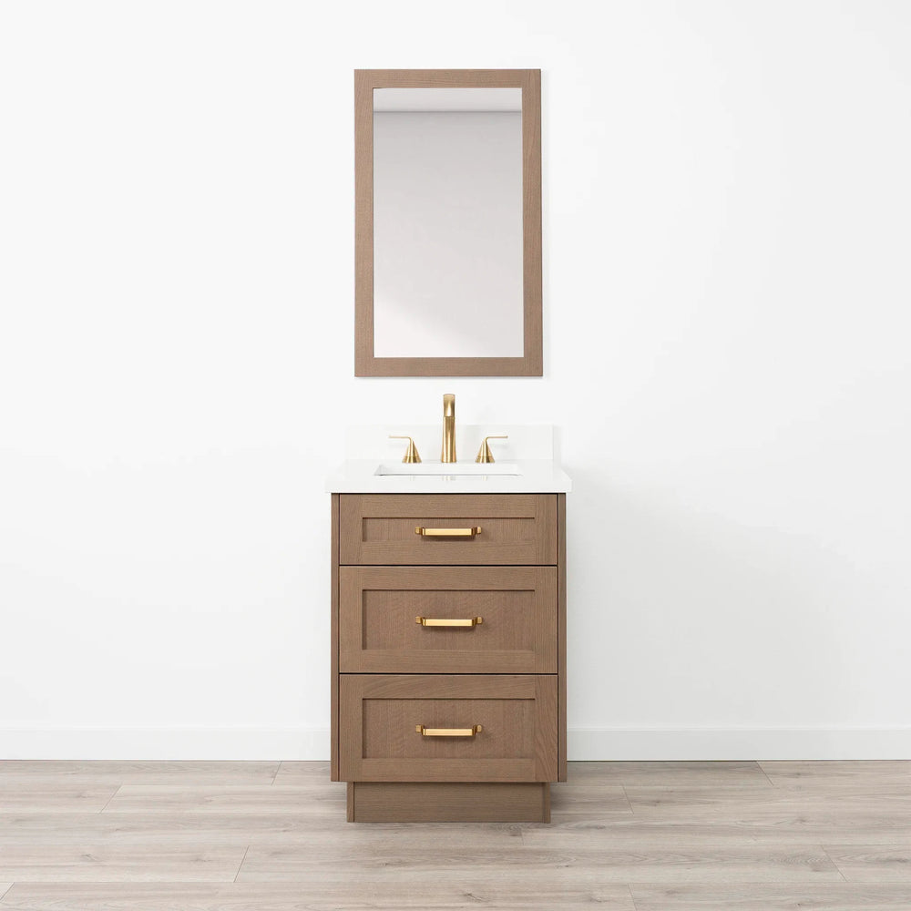 
                  
                    Bridgeport SLIM 24" Almond Coast Bathroom Vanity - All Drawers
                  
                