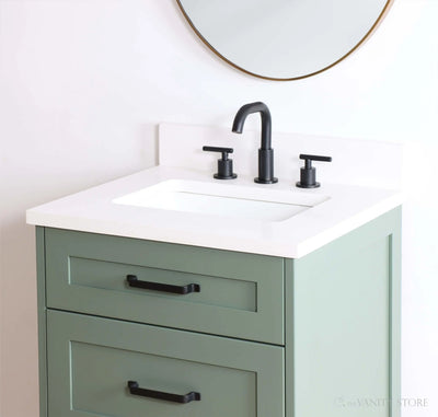 Bridgeport 24" Sage Green Bathroom Vanity - Teodor Vanities United States