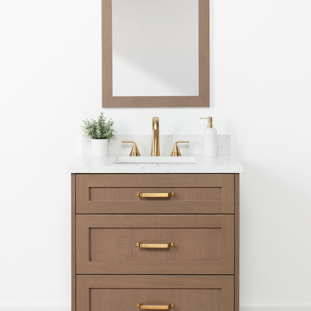 
                  
                    Bridgeport 30" Almond Coast Bathroom Vanity - All Drawers
                  
                