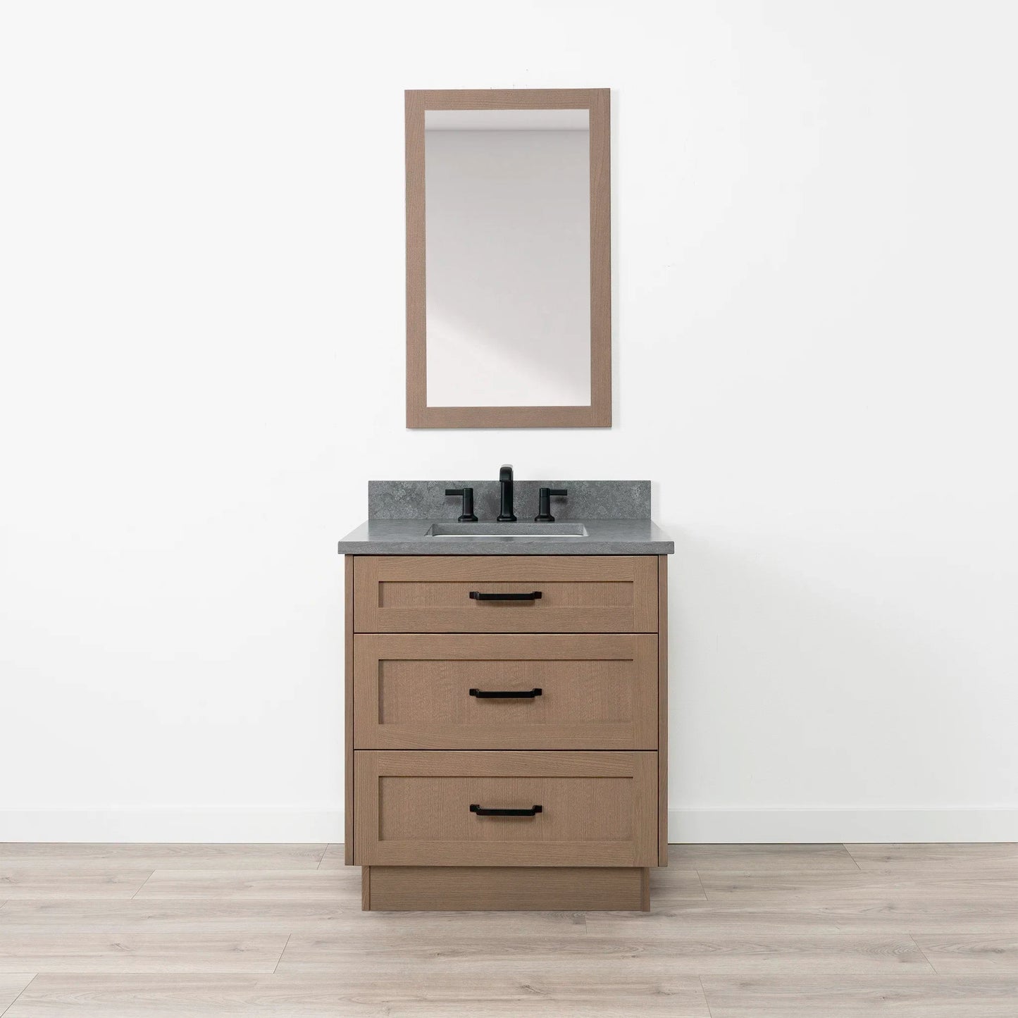 
                  
                    Bridgeport SLIM 30" Almond Coast Bathroom Vanity - All Drawers
                  
                