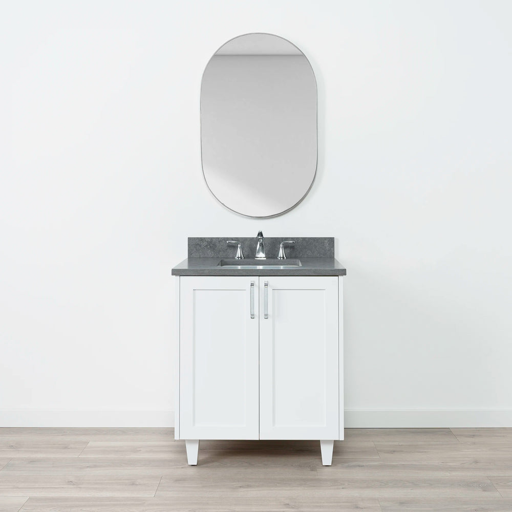 
                  
                    Bridgeport 30" Satin White Bathroom Vanity
                  
                