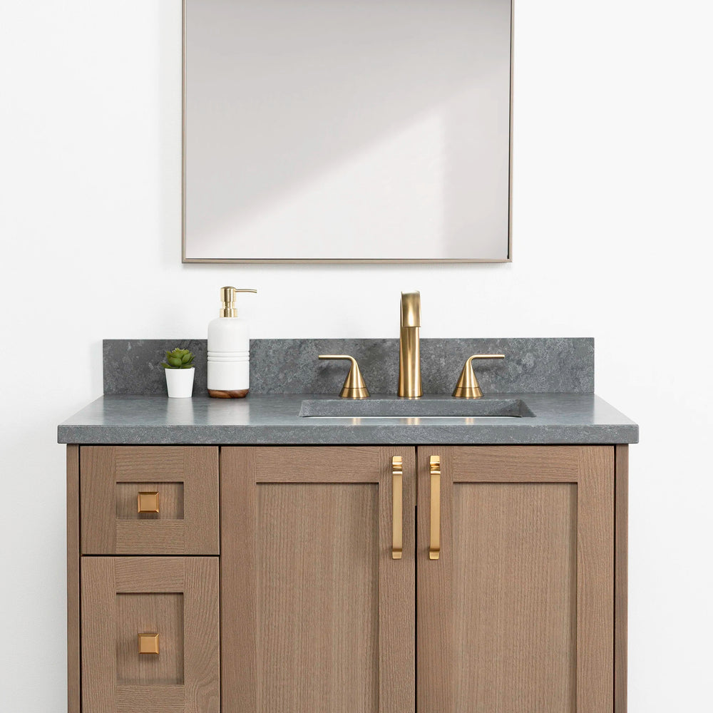 
                  
                    Bridgeport 36" Almond Coast Bathroom Vanity, Right Sink
                  
                