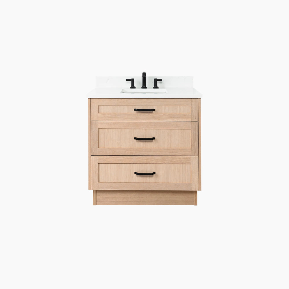 
                  
                    Bridgeport 36" White Oak Bathroom Vanity w/ Drawers
                  
                