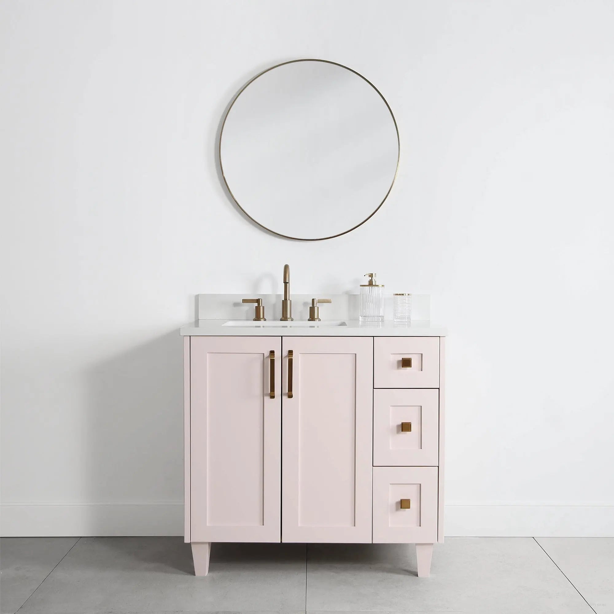 Left Sink Bathroom Vanities | 36" Layout-Friendly + Free Shipping ...