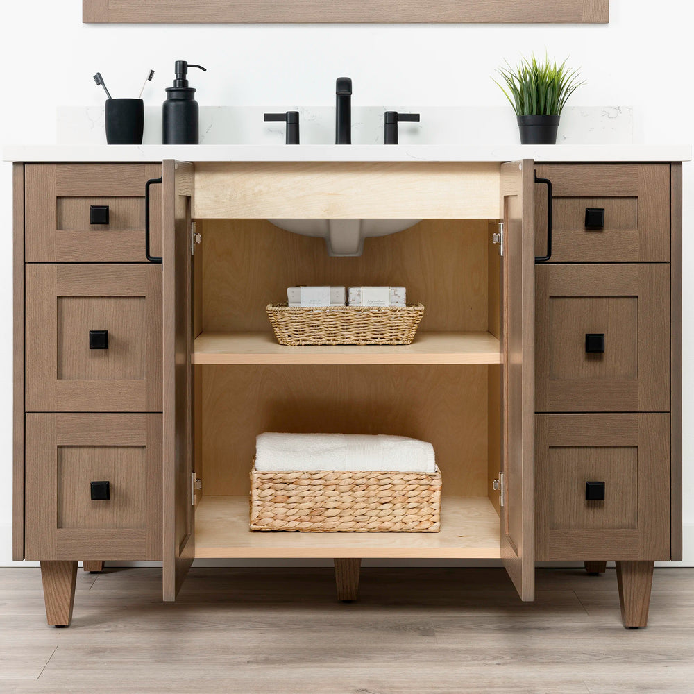 
                  
                    Bridgeport 48" Almond Coast Bathroom Vanity
                  
                