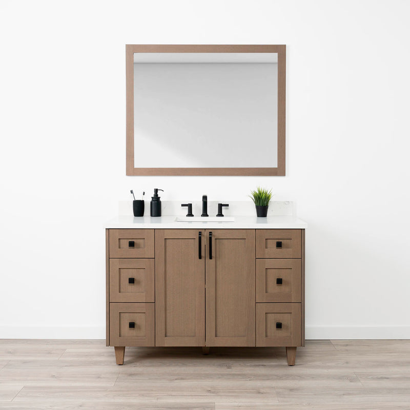 Bridgeport 48" Almond Coast Bathroom Vanity