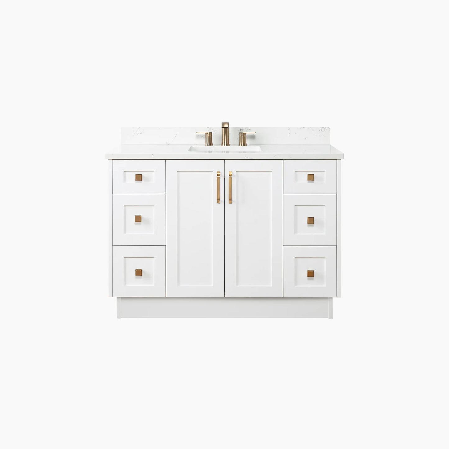 
                  
                    Bridgeport SLIM 48" Satin White Bathroom Vanity
                  
                