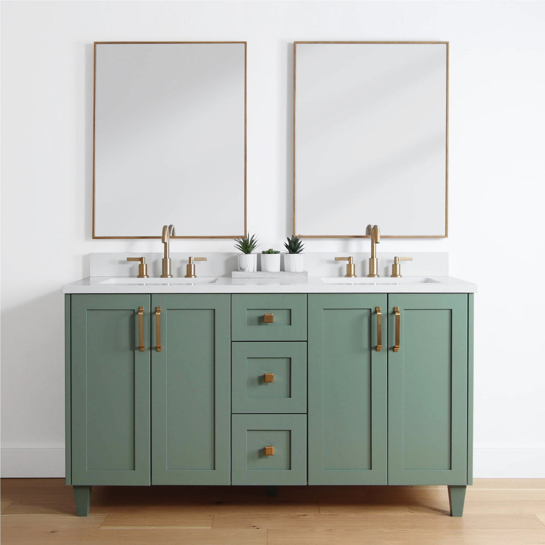 Green Bathroom Vanities | 24–72” Sizes, Free US Shipping – Teodor ...