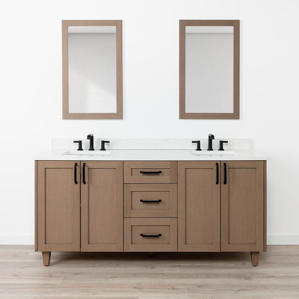 
                  
                    Bridgeport 72" Almond Coast Bathroom Vanity, Double Sink
                  
                