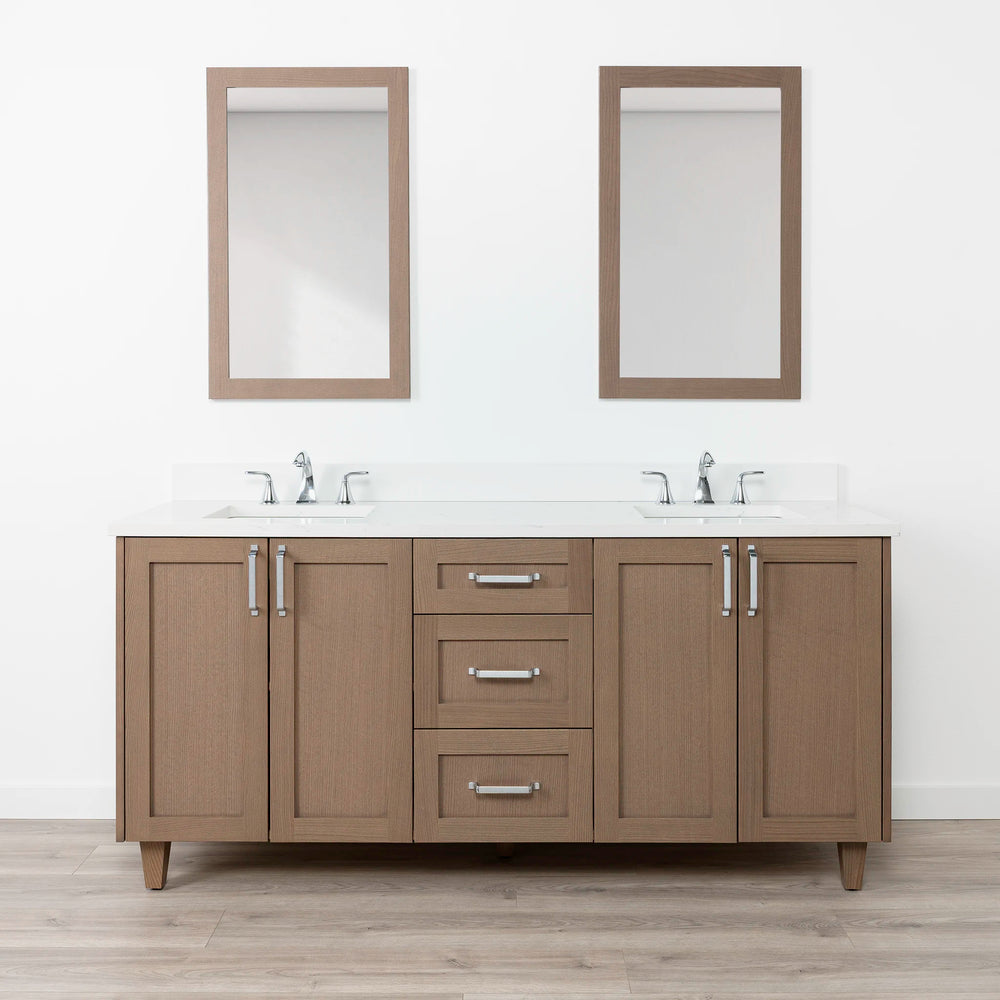 
                  
                    Bridgeport 72" Almond Coast Bathroom Vanity, Double Sink
                  
                