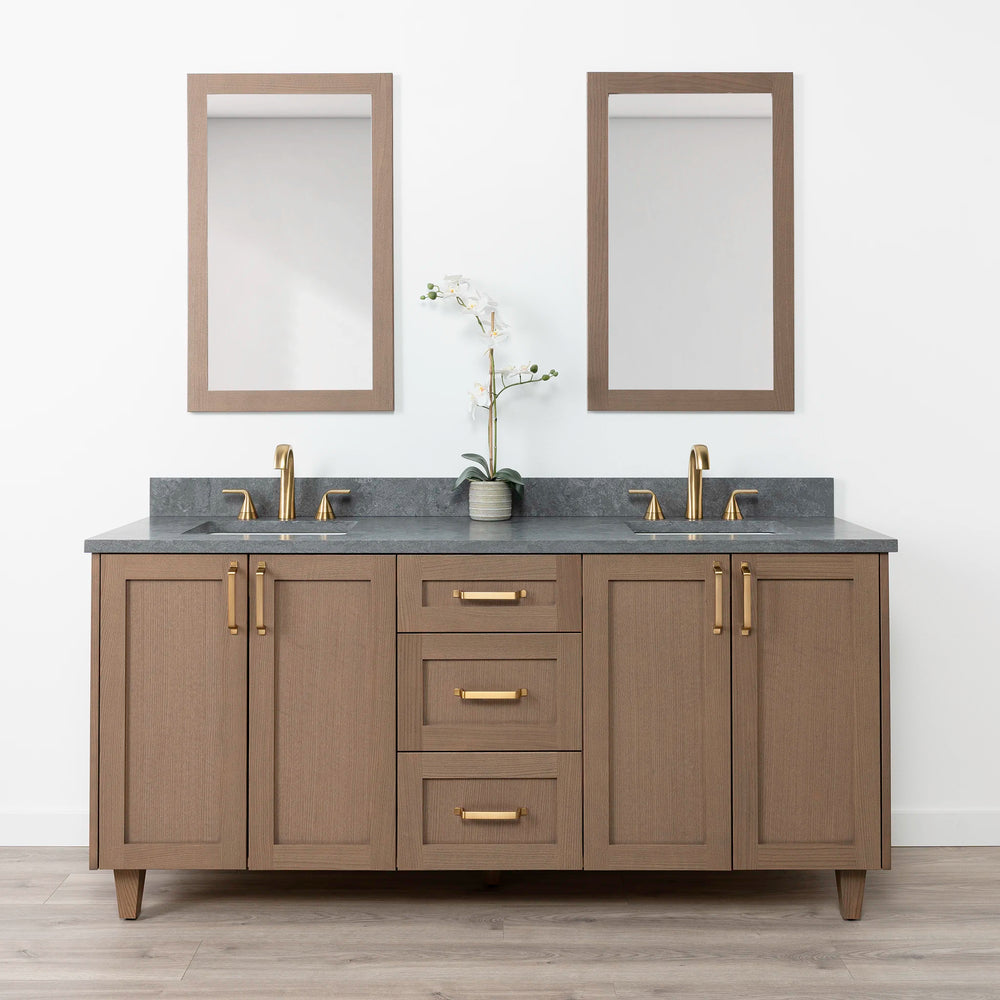 
                  
                    Bridgeport 72" Almond Coast Bathroom Vanity, Double Sink
                  
                