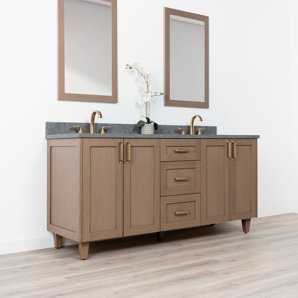 
                  
                    Bridgeport 72" Almond Coast Bathroom Vanity, Double Sink
                  
                