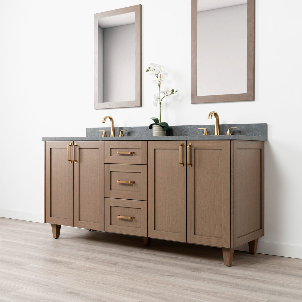 
                  
                    Bridgeport 72" Almond Coast Bathroom Vanity, Double Sink
                  
                