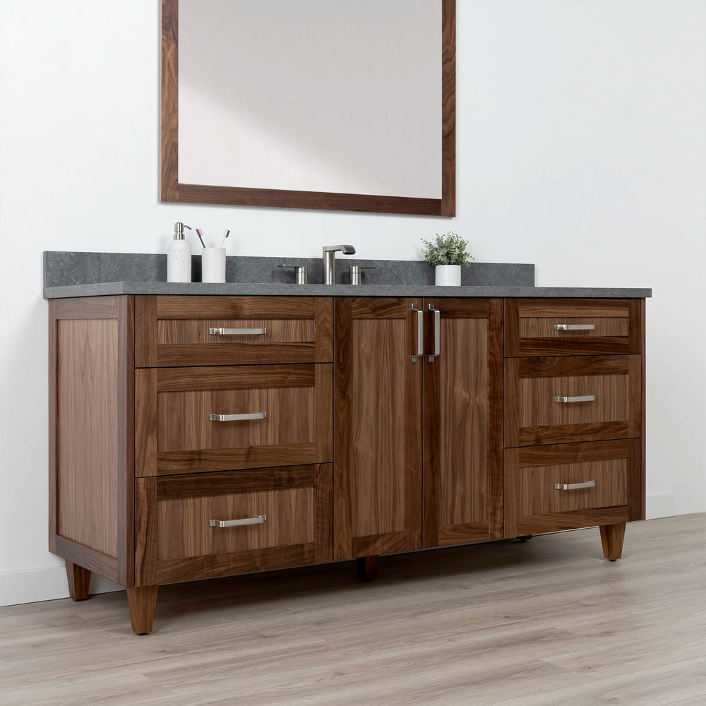 
                  
                    Bridgeport 72" American Black Walnut Bathroom Vanity
                  
                