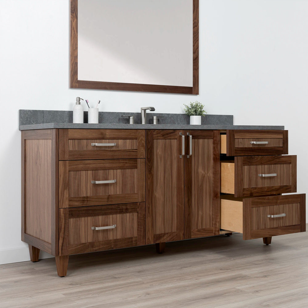 
                  
                    Bridgeport 72" American Black Walnut Bathroom Vanity
                  
                