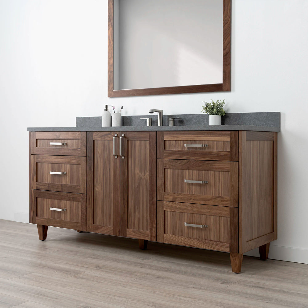 
                  
                    Bridgeport 72" American Black Walnut Bathroom Vanity
                  
                