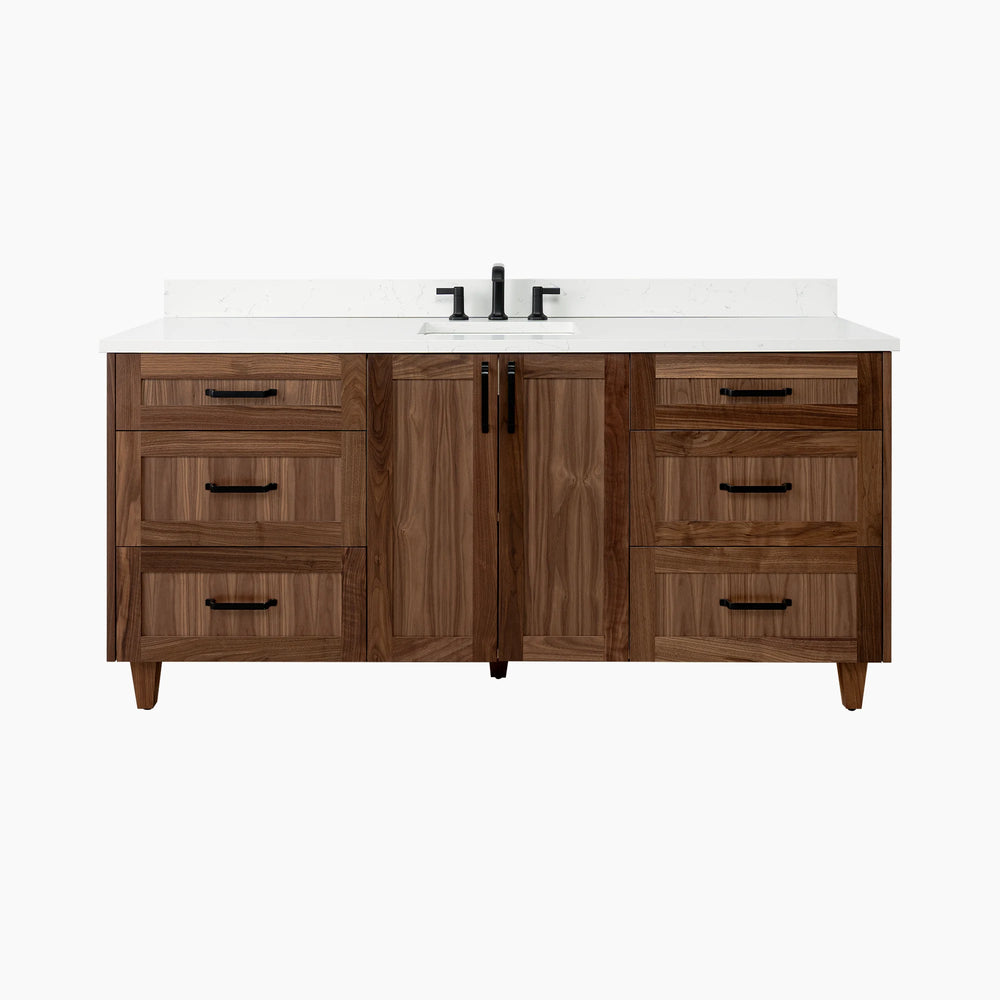 
                  
                    Bridgeport 72" American Black Walnut Bathroom Vanity
                  
                