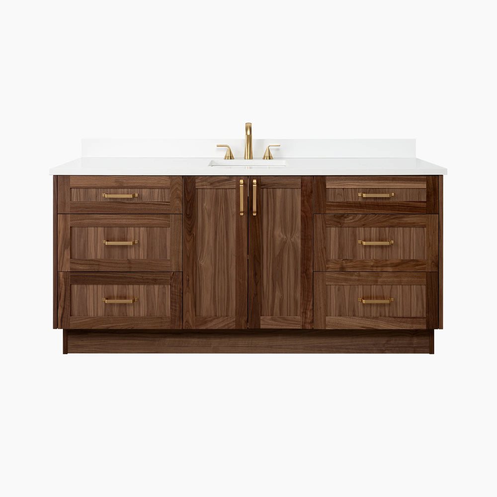 
                  
                    Bridgeport 72" American Black Walnut Bathroom Vanity
                  
                