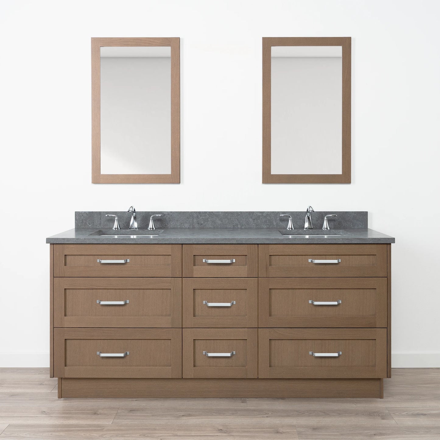 
                  
                    Bridgeport 72" Almond Coast Bathroom Vanity, Double Sink - All Drawers
                  
                