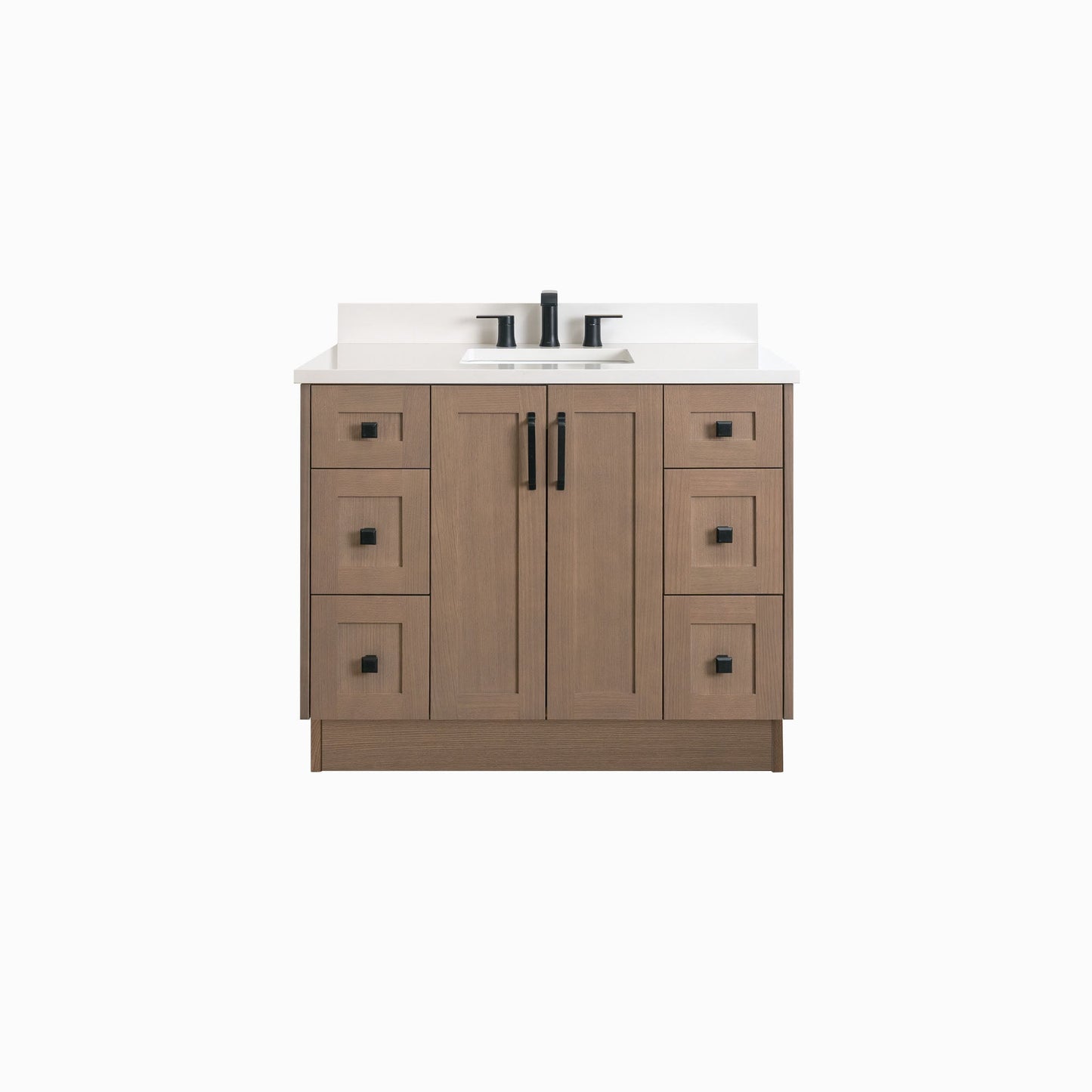 Bridgeport SLIM 42" Almond Coast Bathroom Vanity Teodor Bathroom Vanity United States
