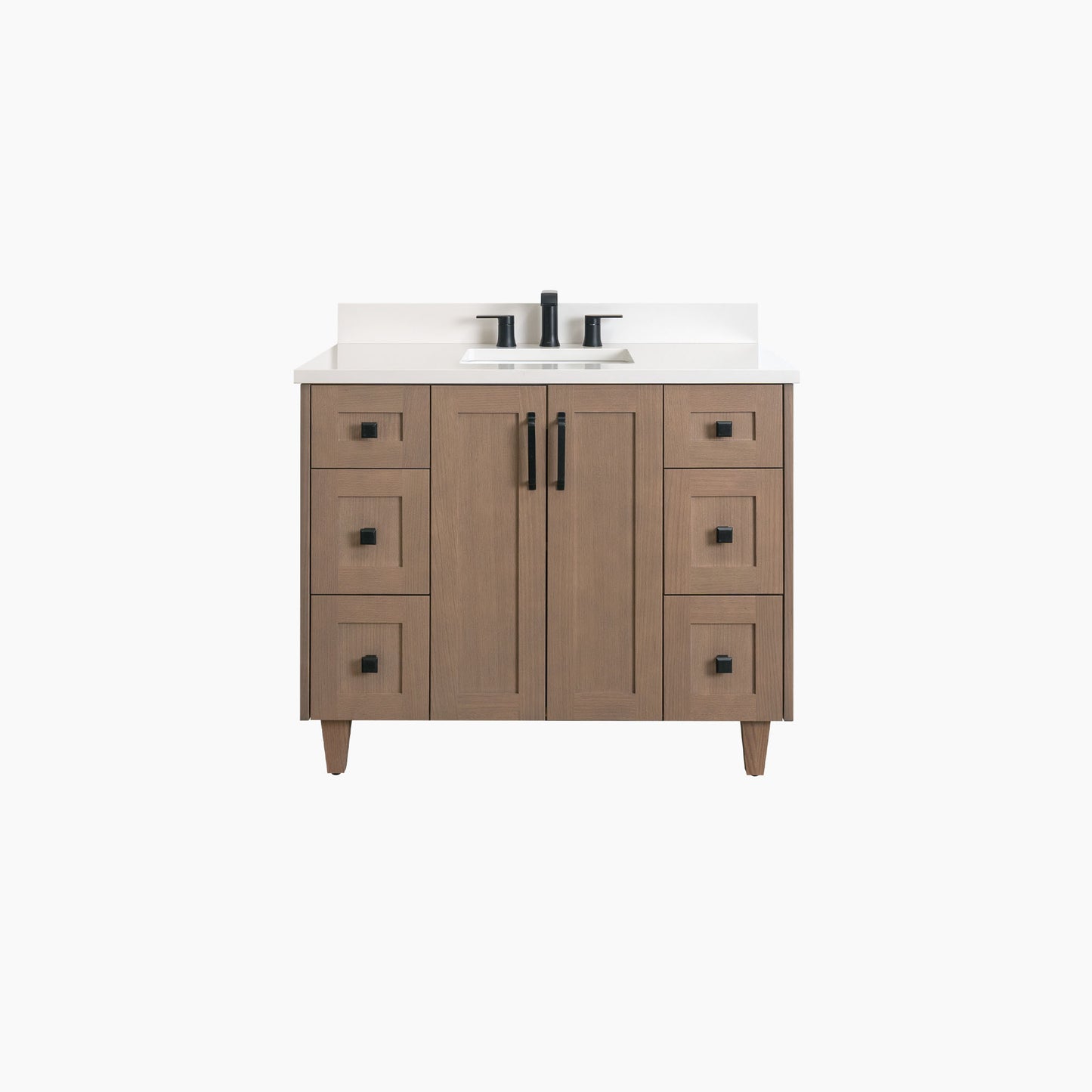 Bridgeport 42" Almond Coast Bathroom Vanity