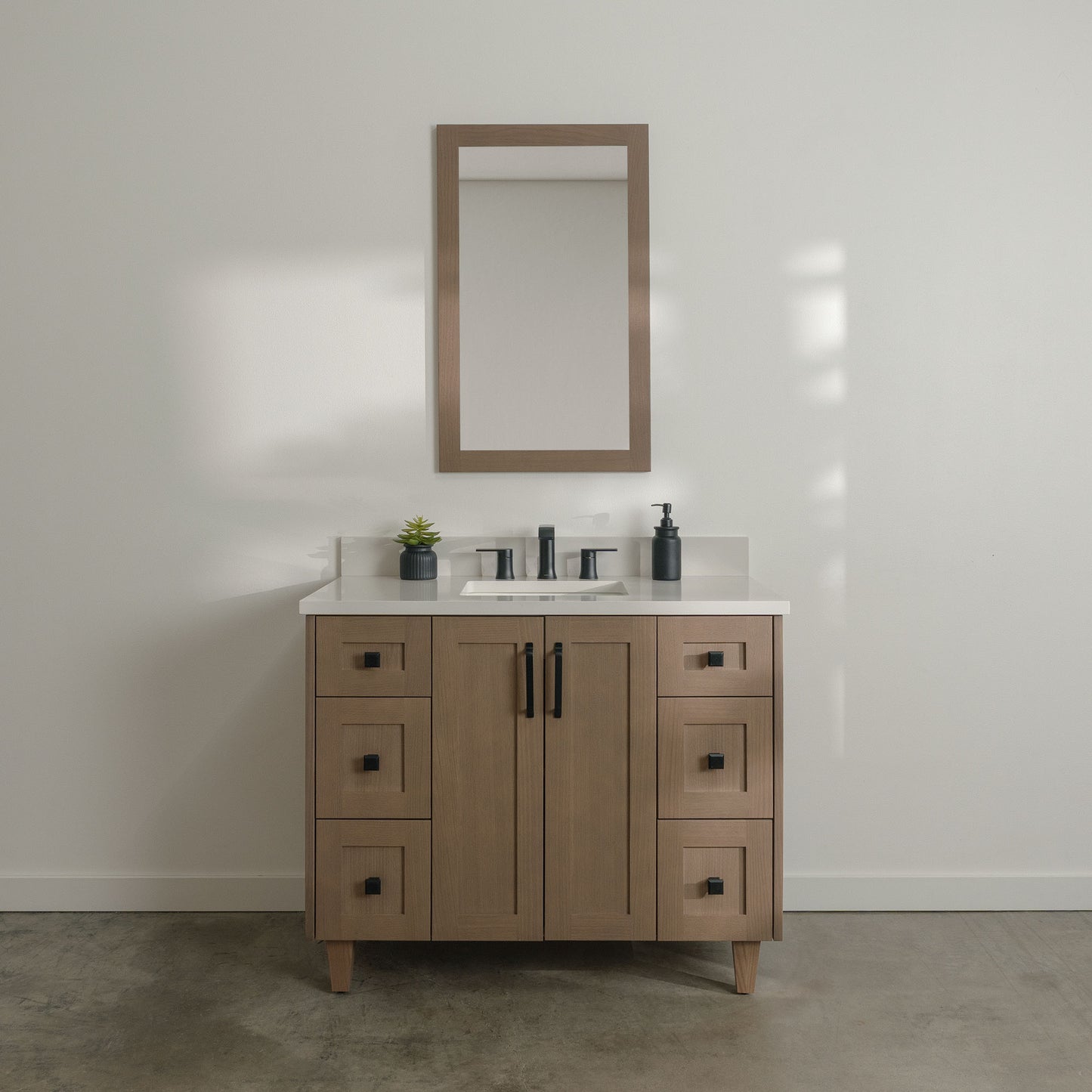 Bridgeport 42" Almond Coast Bathroom Vanity