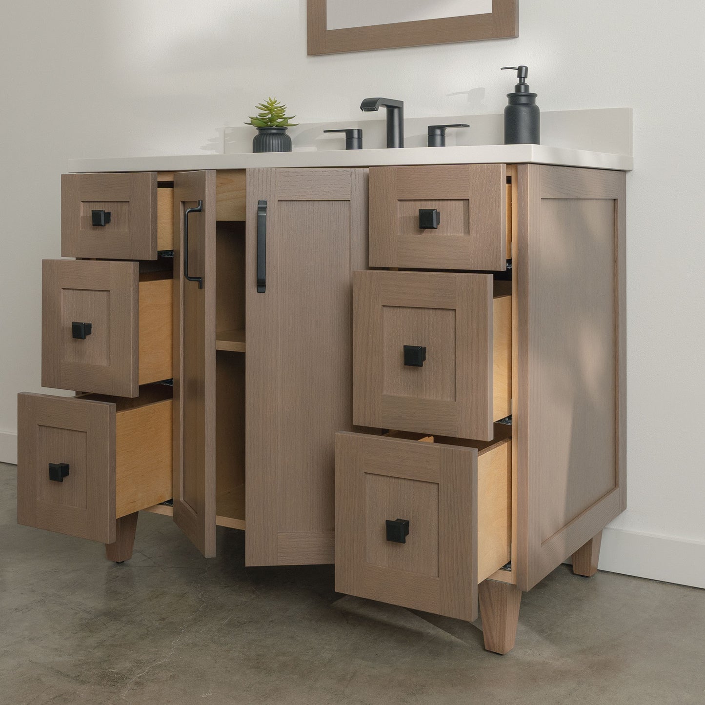 
                  
                    Bridgeport 42" Almond Coast Bathroom Vanity
                  
                