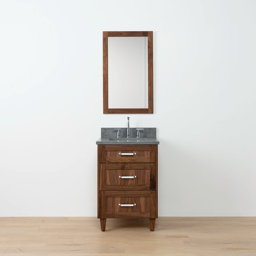 
                  
                    Bridgeport 24" American Black Walnut Bathroom Vanity - Teodor Vanities United States
                  
                