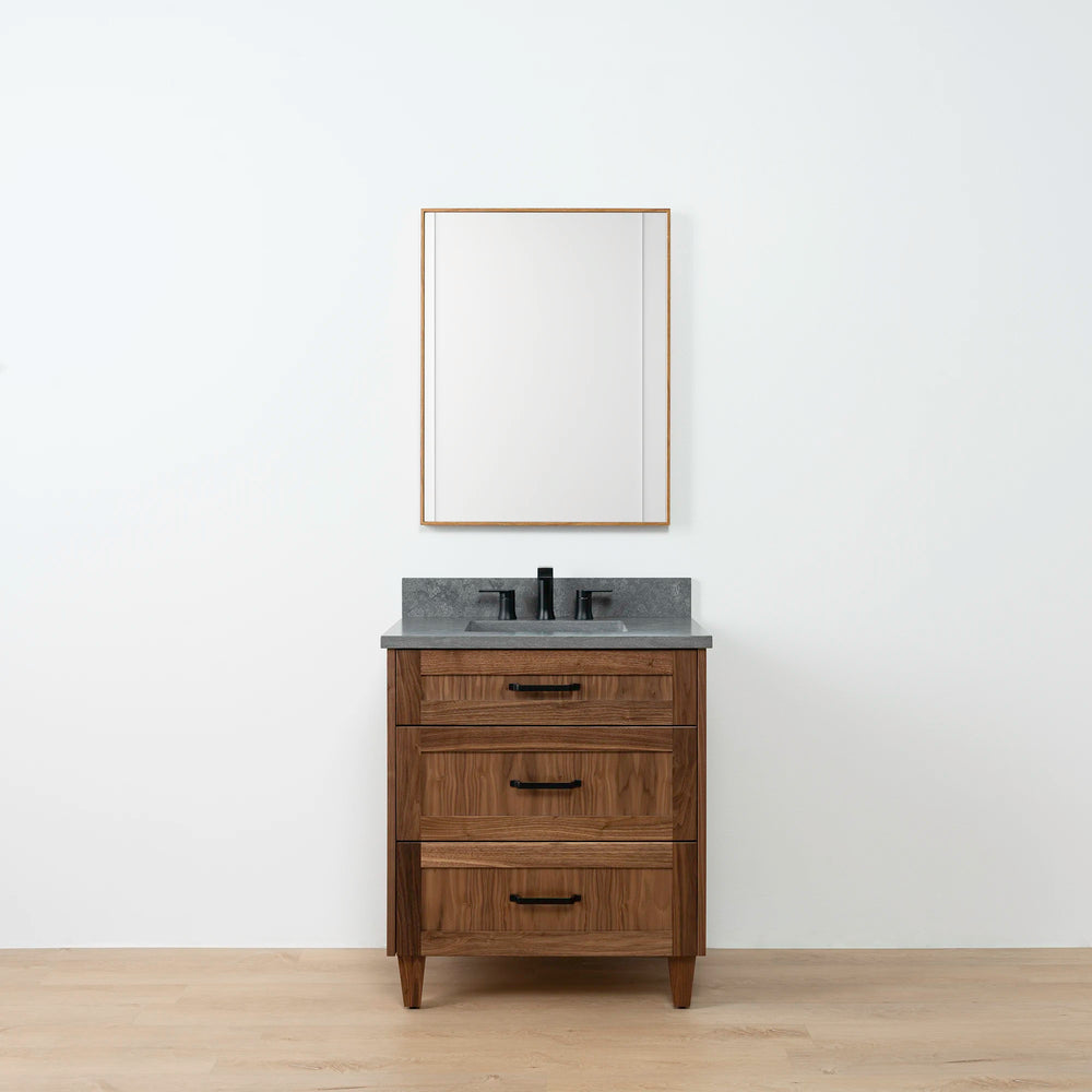 
                  
                    Bridgeport 30" American Black Walnut Bathroom Vanity - Teodor Vanities United States
                  
                