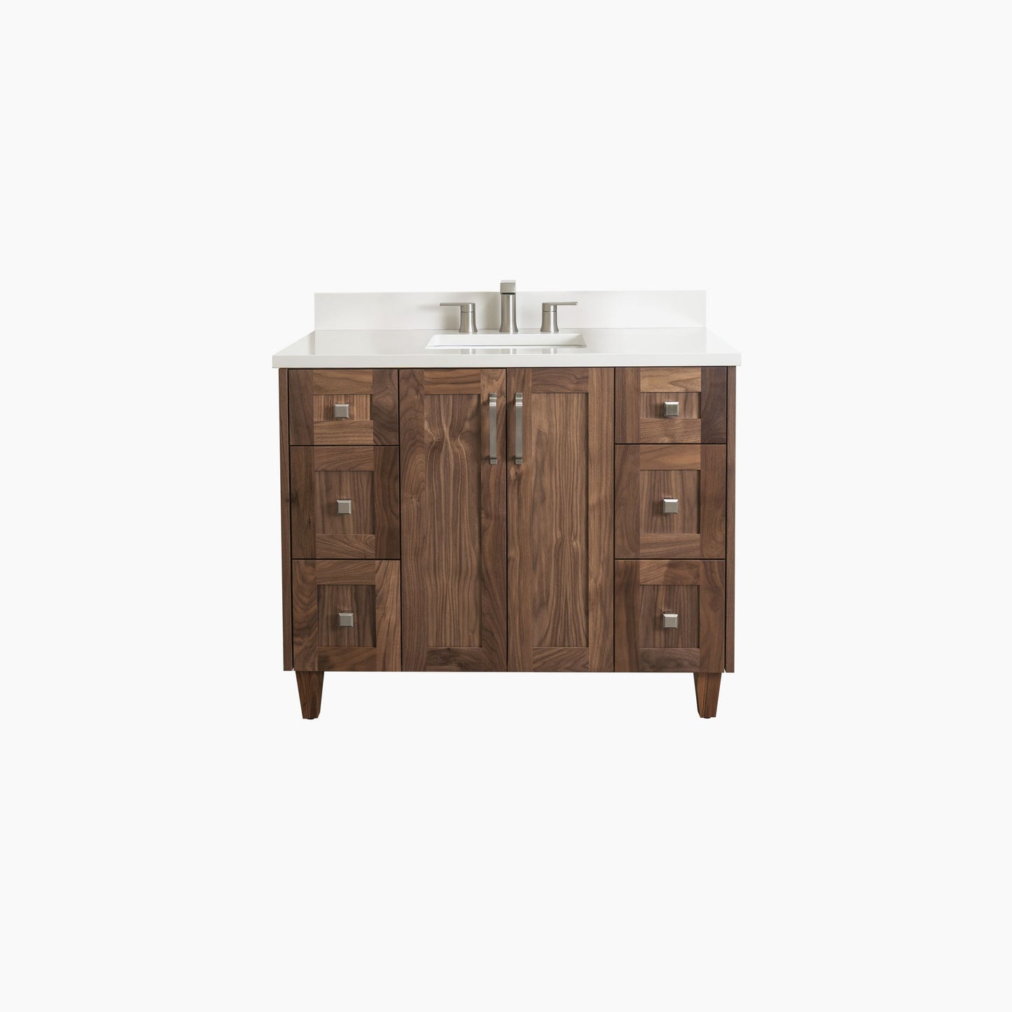 Bridgeport 42" American Black Walnut Bathroom Vanity