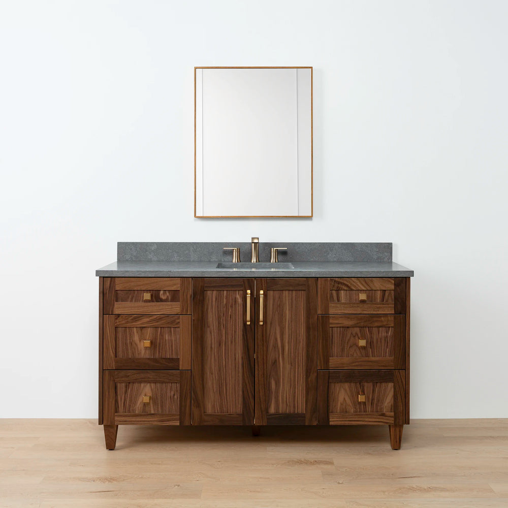 
                  
                    Bridgeport 60" American Black Walnut Bathroom Vanity - Teodor Vanities United States
                  
                