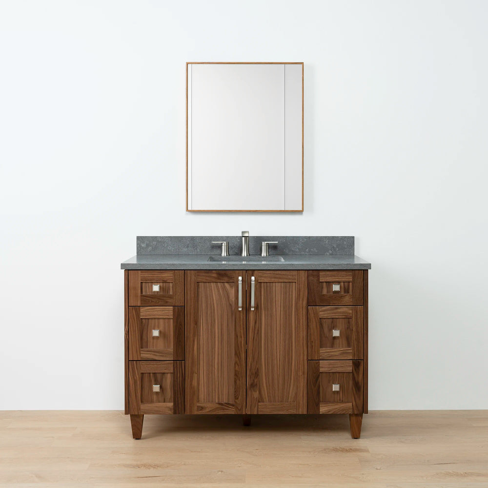 
                  
                    Bridgeport 48" American Black Walnut Bathroom Vanity - Teodor Vanities United States
                  
                