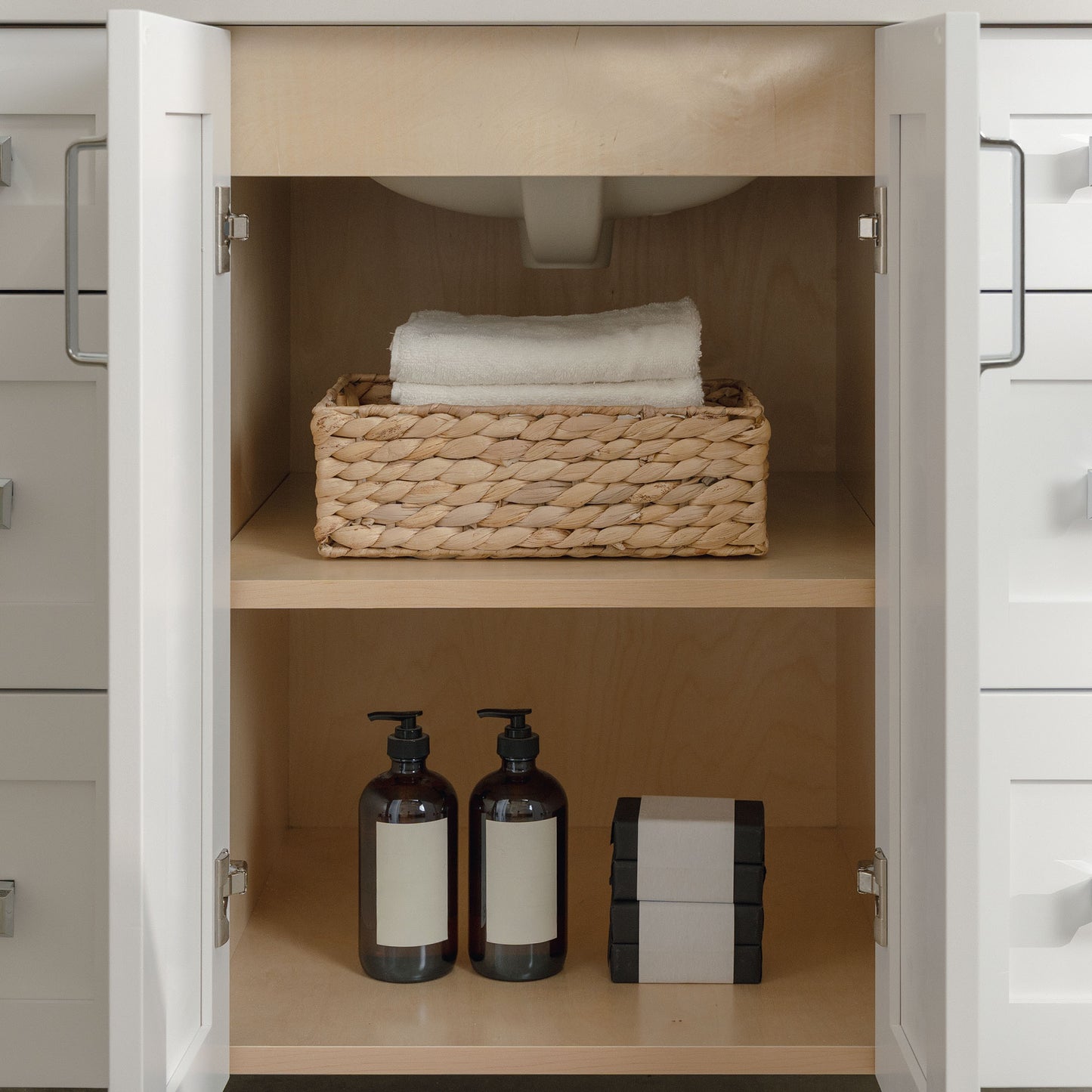 
                  
                    Bridgeport SLIM 42" Satin White Bathroom Vanity
                  
                