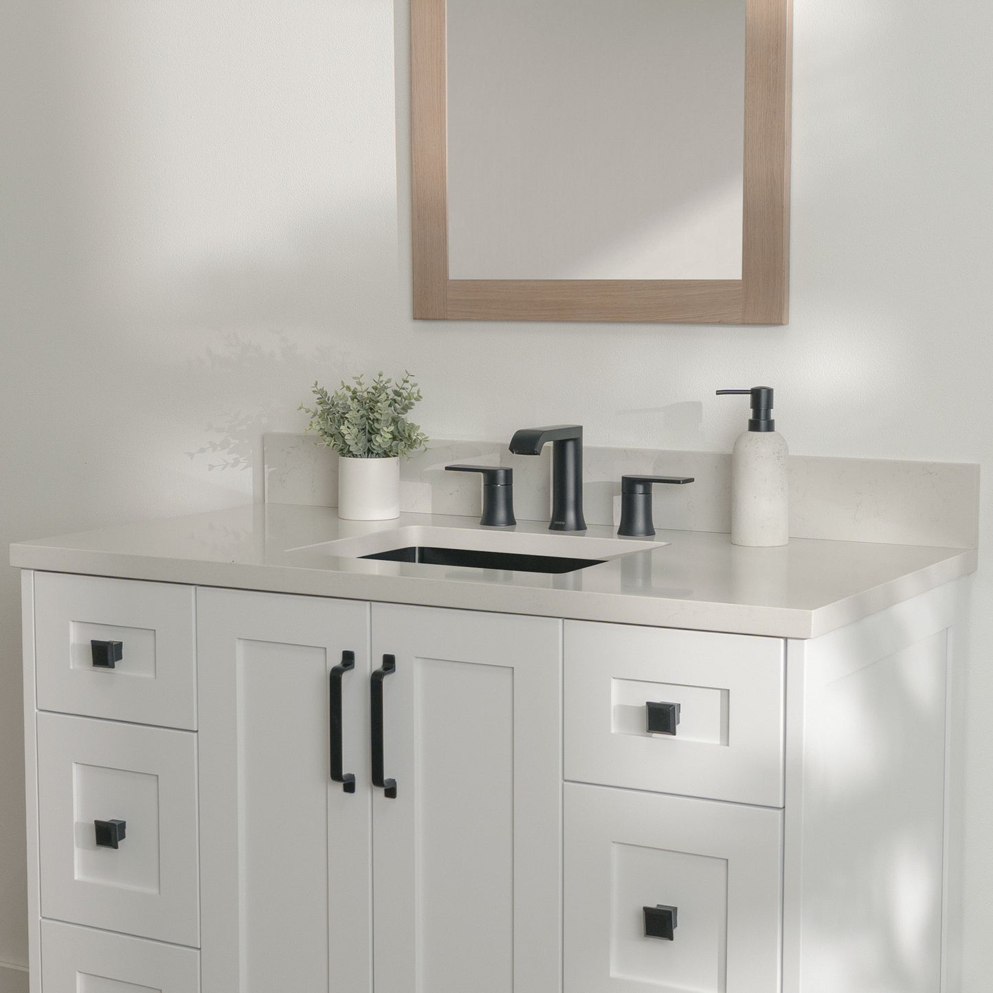 
                  
                    Bridgeport SLIM 42" Satin White Bathroom Vanity
                  
                