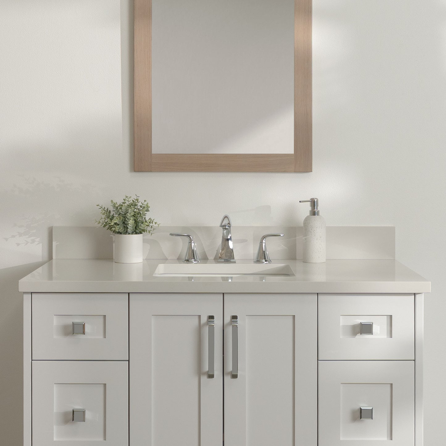 
                  
                    Bridgeport SLIM 42" Satin White Bathroom Vanity
                  
                