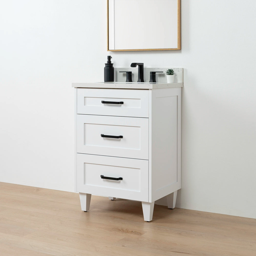 
                  
                    Bridgeport SLIM 24" Satin White Bathroom Vanity
                  
                