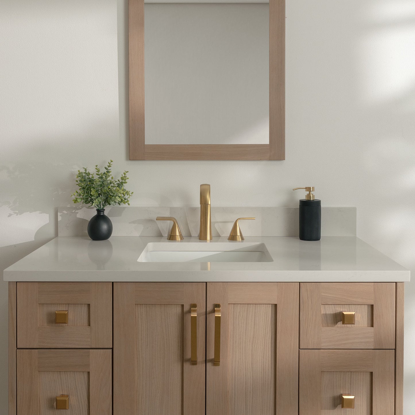 
                  
                    Bridgeport 42" White Oak Bathroom Vanity
                  
                