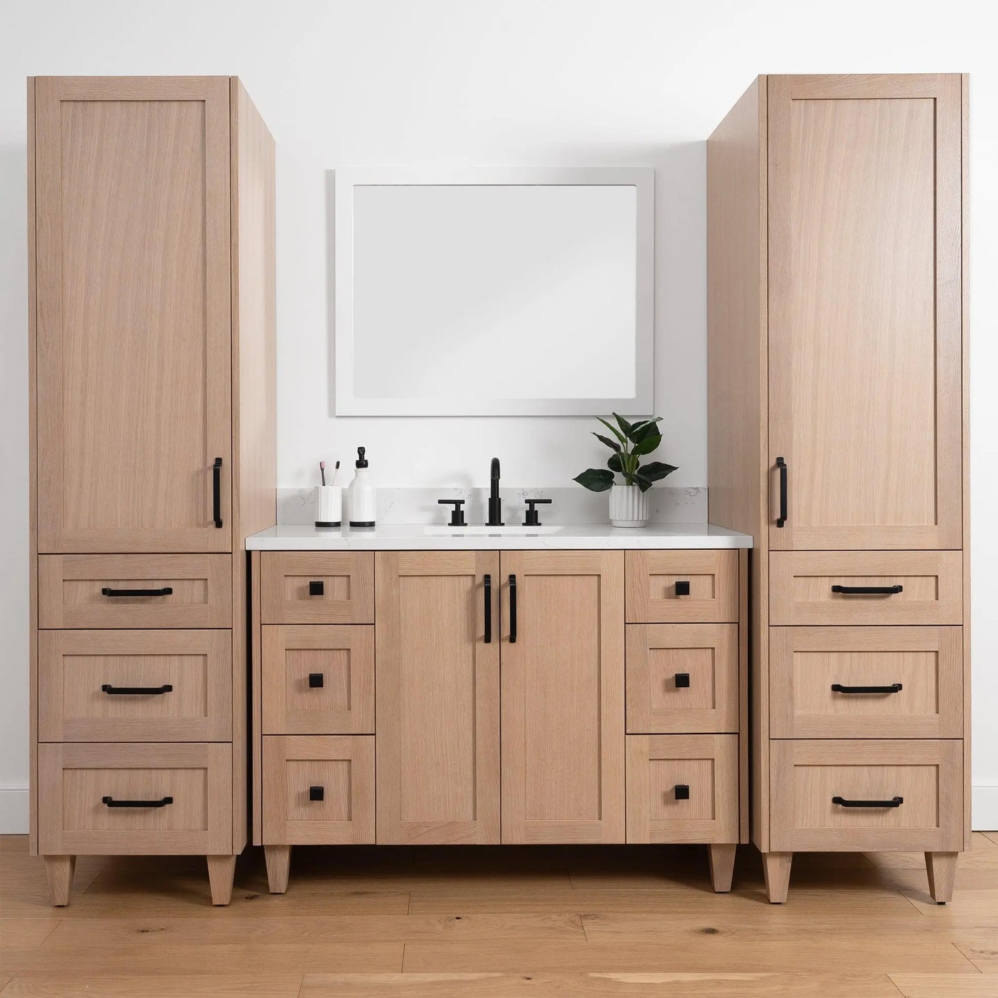 Bridgeport White Oak Linen Cabinet Bridgeport White Oak Linen Cabinet