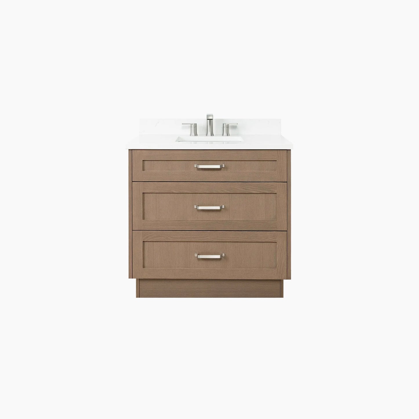 
                  
                    Bridgeport SLIM 36" Almond Coast Bathroom Vanity - All Drawers
                  
                