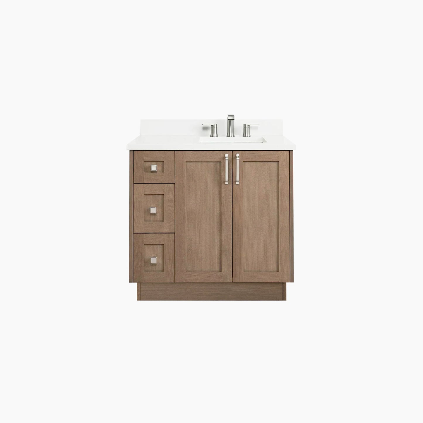 
                  
                    Bridgeport SLIM 36" Almond Coast Bathroom Vanity, Right Sink
                  
                