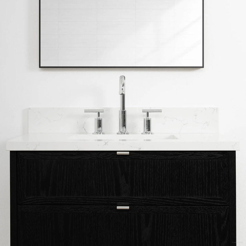 Cape Breton 30" Blackened Oak Bathroom Vanity - Teodor Vanities United States