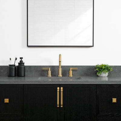 Cape Breton 48" Wall Mount Blackened Oak Bathroom Vanity - Teodor Vanities United States