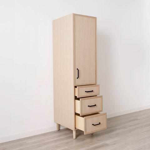 Cape Breton White Oak Linen Cabinet