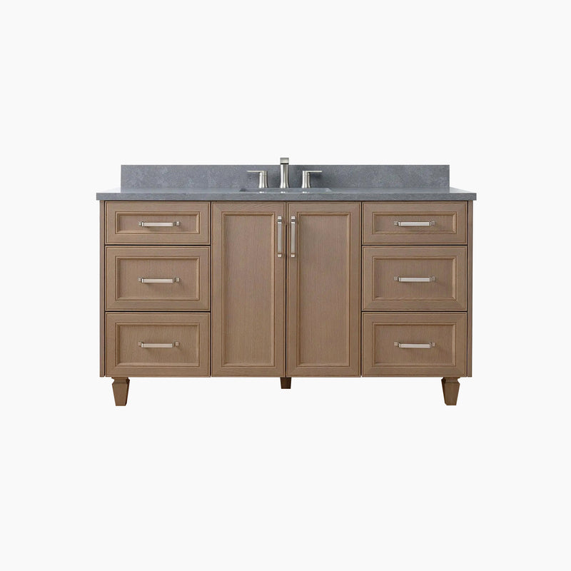 Davenport 60" Almond Coast Bathroom Vanity