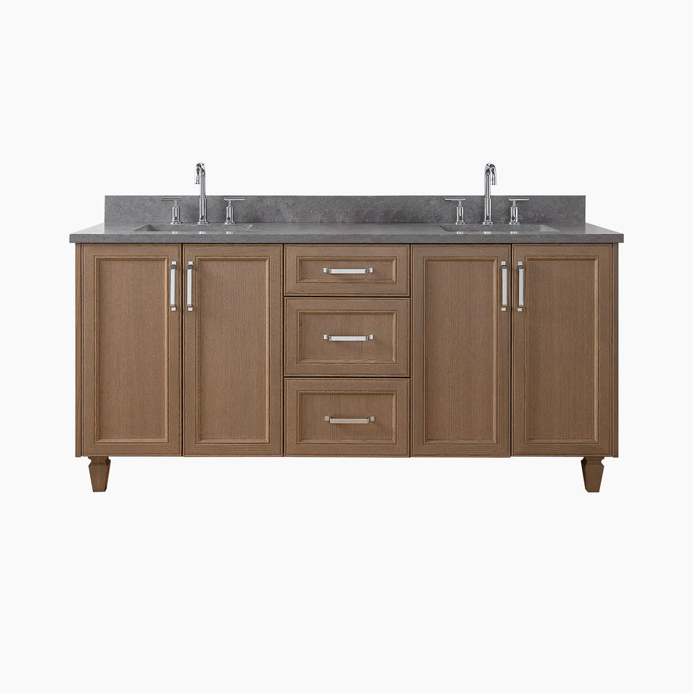 
                  
                    Davenport 72" Almond Coast Bathroom Vanity, Double Sink
                  
                